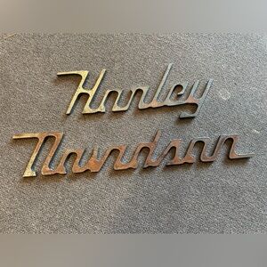 Harley Davidson Metal 2 Piece Sign